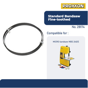 PROXXON 28174 MATA GERGAJI BANDSAW BANDSAW BLADE FOR MBS 240/E 24TPI