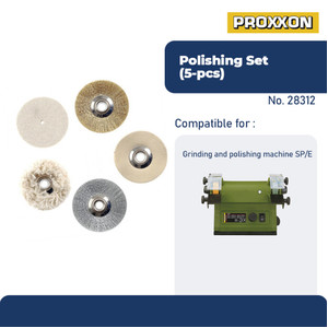 PROXXON 28312 MATA GERINDA POLES SET POLISHING SET FOR SP/E 5PCS