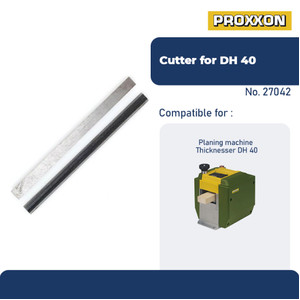 PROXXON 27042 MATA PISAU MESIN SERUT CUTTER THICKNESSER DH40 2PCS