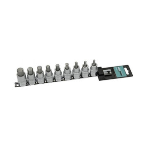 WHIRLPOWER KUNCI SOK L SET 1/2", BIT SOCKET SET, 9PC IN PLASTIC HANGER