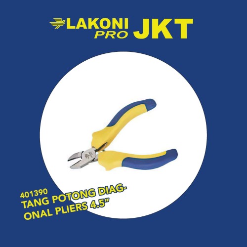 401390 LAKONI PRO TANG POTONG DIAGONAL PLIERS 4.5"