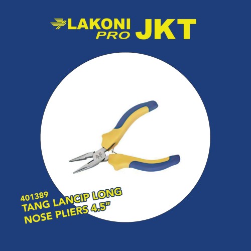 401389 LAKONI PRO TANG LANCIP LONG NOSE PLIERS 4.5"