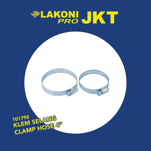 101790 LAKONI PRO KLEM SELANG CLAMP HOSE 4"