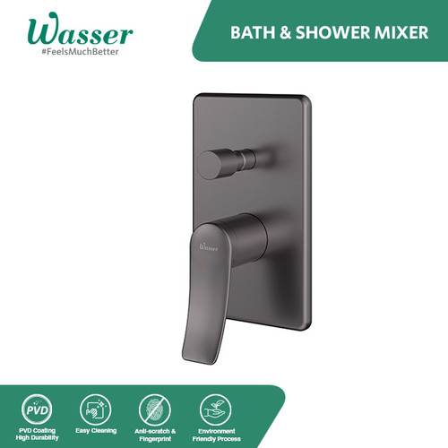 Wasser Concealed Bathtub Mixer MBT-V2210-C / Keran Tanam Bathtub Panas