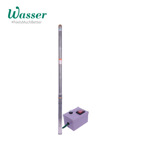 WASSER SUBMERSIBLE DEEP WELL PUMP WITH CABLE 40m | SD-P206K-1