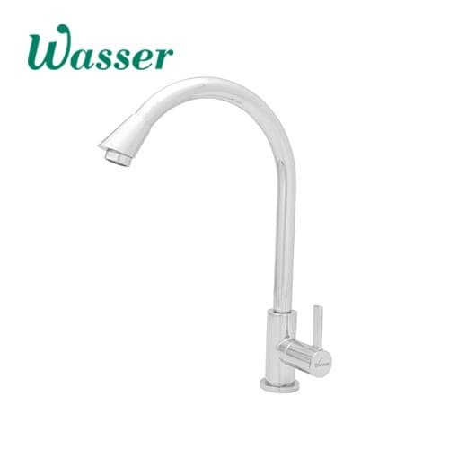 WASSER Deck Mounted Lever Handle Sink Tap with Swing Spout TL2-140