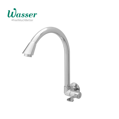 WASSER TL3-040 (LEVER TALL SWING SPOUT COLD TAP WALL)