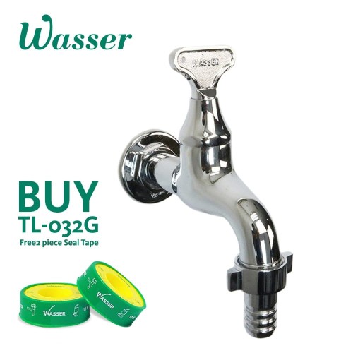 WASSER SANITARY FITTING | TL-032G (COLD TAP HOSE REMOVABLE HANDLE)