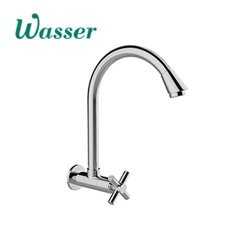 WASSER CY2 CROSS TALL SWING SPOUT COLD TAP (WALL)