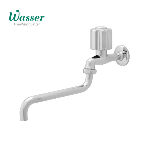 WASSER SANITARY FITTING |TB-050 (LEVER LONG SWING SPOUT COLD TAP WALL)