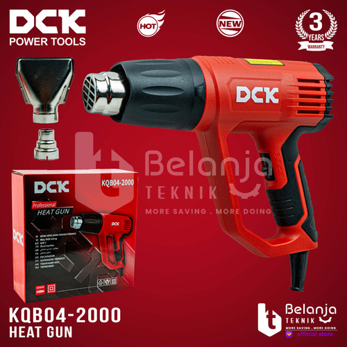 DCK Mesin Heat Gun Hot Gun Mesin Pemanas KQB04-2000 Heatgun 2000 Watt