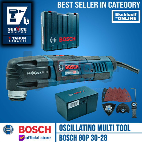 Bosch Oscillating Multi Tool GOP 30-28 Mesin Oskilasi Listrik 300 Watt