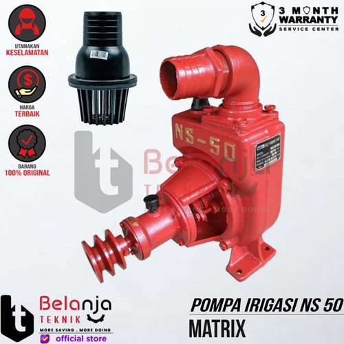 Matrix Mesin Pompa Air Irigasi NS 50 Centrifugal Water Pump 2" Inch