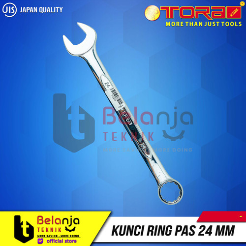 Tora Kunci Ring Pas 24 MM Kunci Ringpas 24mm Combination Wrench 24mm