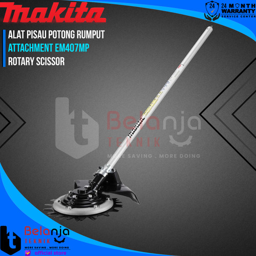 Makita Rotary Scissor Attachment EM407MP Alat Pisau Potong Rumput