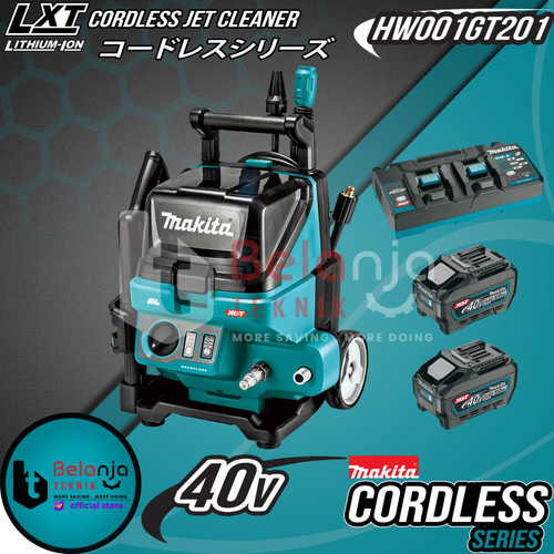 Makita Jet Cleaner Cordless HW001GT201 High Pressure Mesin Cuci 40V