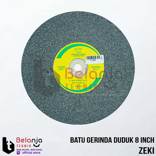 Zeki Batu Gerinda Duduk 8 Inch Bench Grinder Batu Asah Poles 8" In