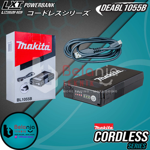 Makita Powerbank DEABL1055B 3.6V Rechargeable Battery Pengisi Daya 3.6