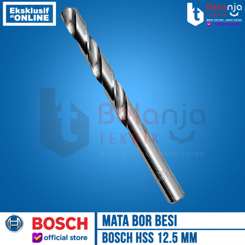 Bosch Mata Bor Besi 12.5mm HSS-G HSS G 12.5 mm Metal Drill Bits Bosch