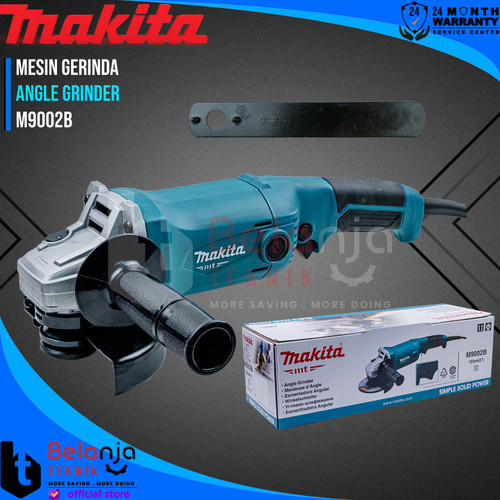 Makita Mesin Gerinda Tangan M9002B Angle Grinder M 9002 B 5 Inch 1050W