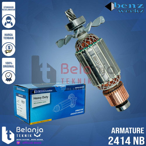 Benz Armature Angker 2414 NB Mesin Cut Off 14 Potong Besi 2414NB