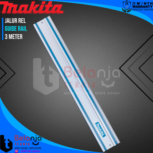 Makita Guide Rail 3 Meter 3000 MM Jalur Rel Part Gergaji Plunge Saw 3M