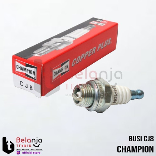 Champion Busi Mesin Potong Rumput 2 Tak Busi Chainsaw CJ 8 Spark Plug