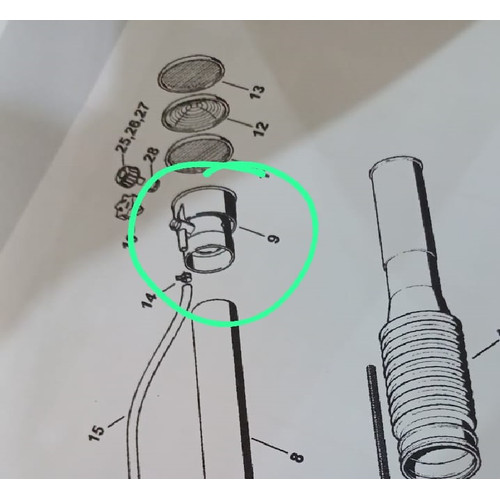 Stihl Kepala Ujung Semprotan Mist Blower SR 5600 Sparepart SR5600