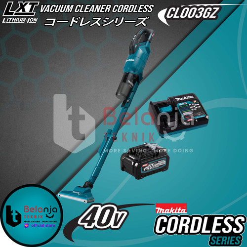 Makita Vacuum Cleaner Cordless CL003GZ Penghisap Debu SET 40V 4 AH CL