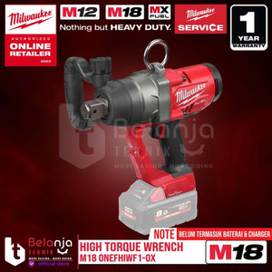 Milwaukee High Torque Wrench M18 ONEFHIWF1-0X Pembuka Baut 1 Inch 18V