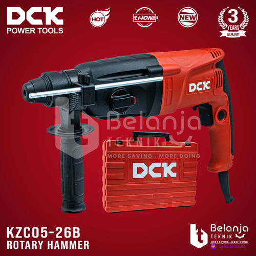 DCK Mesin Bor Beton KZC05-26B Rotary Hammer SDS 800 Watt