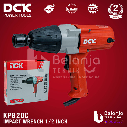 DCK Impact Wrench 1/2 Inch KPB20C Mesin Pembuka Baut Listrik 1/2" KPN