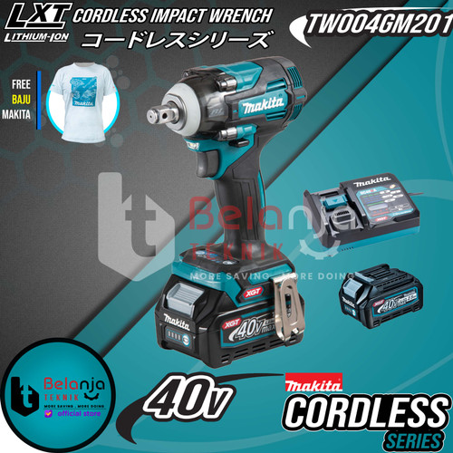 Makita Impact Wrench Cordless DTW1002Z Mesin Pumbuka Baut Baterai 18V