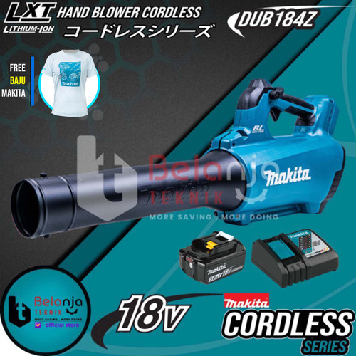 Makita Hand Blower Cordless DUB184Z 18V Mesin Peniup Angin SET Baterai