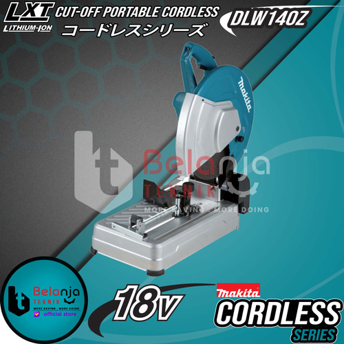 Makita Mesin Potong Besi Baterai 36V DLW140Z Cut Off Cordless 18V