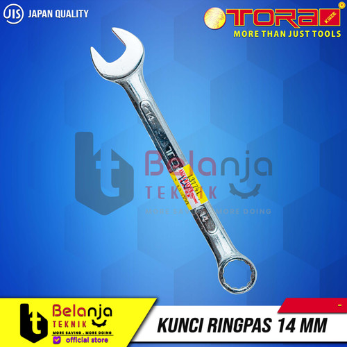 Tora Kunci Ring Pas 14 MM Kunci Ringpas 14mm Combination Wrench 14mm