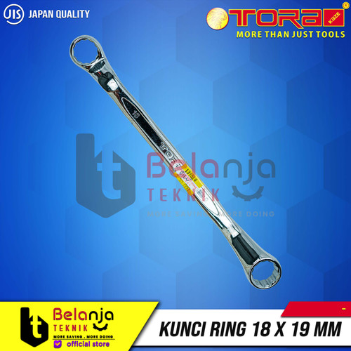 TORA Combination Wrench 17 mm Kunci Ring Pas 17MM Ringpas 17 MM