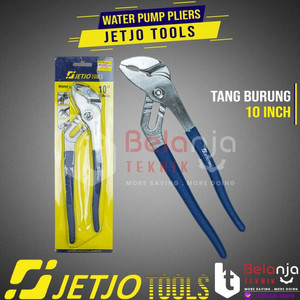 JETJO TOOLS Tang Burung Jepit Kunci Pipa 10 Inch Water Pump Pliers 10"