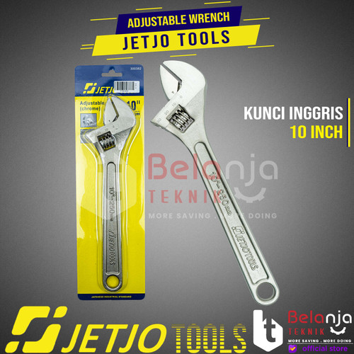 JETJO TOOLS Kunci Inggris 10 Inch Adjustable Wrench 10" Kunci Bago