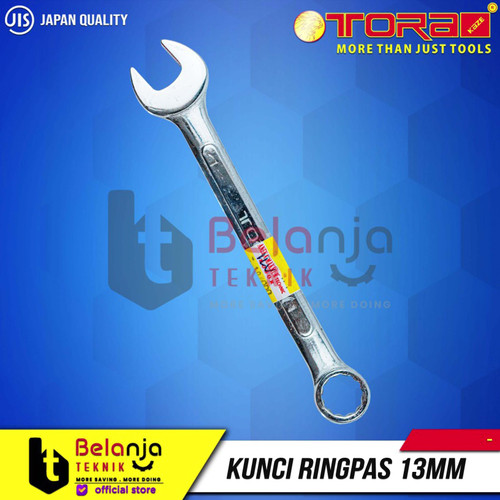 Tora Kunci Ring Pas 13 MM Kunci Ringpas 13mm Combination Wrench 13mm