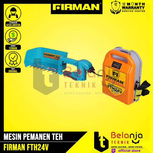 Firman Tea Harvester Battery FTH24V Mesin Pemanen Teh Baterai FTH 24 v