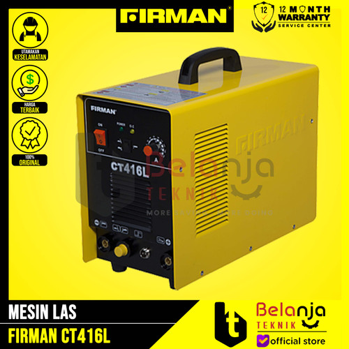 Firman Welding Machine CT 416L Mesin Las MMA Inverter Heavy Industrial