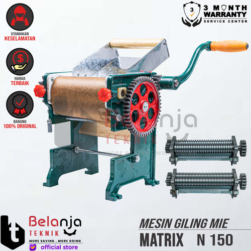 MATRIX Mesin Giling Noddle Maker Mie MJ 180 Baja MTX 180 MJ180 MTX180