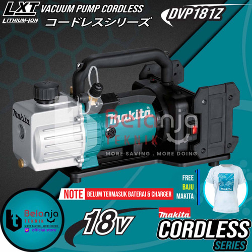 Makita Vacuum Pump Cordless DVP181Z Mesin Pompa Minyak Baterai 18V DVP