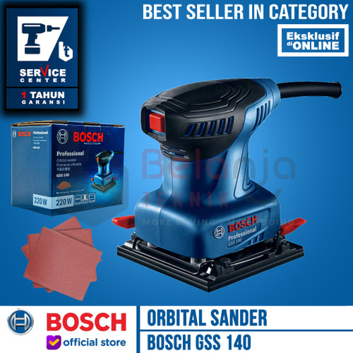 Bosch Orbital Sander GSS 140 Mesin Amplas Listrik GSS140 220 Watt