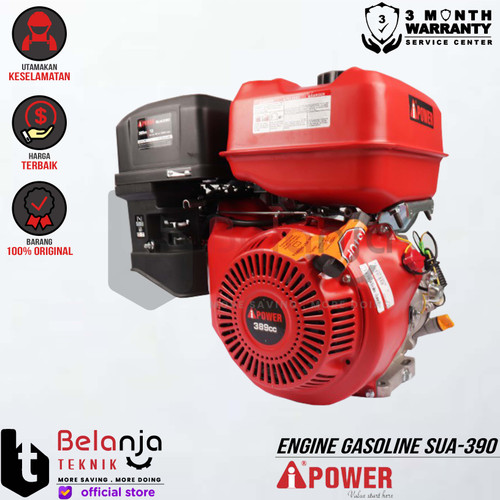 AIPower Engine Gasoline SUA-390 Gamma 25 13 HP Mesin Penggerak Bensin