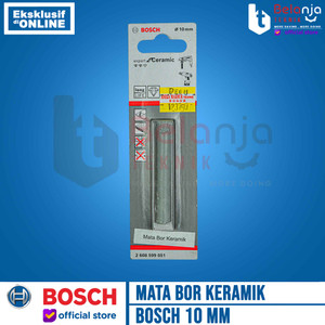 Bosch Diamond Drill Bit Ceramic Granite 10 MM Mata Bor Keramik Granit