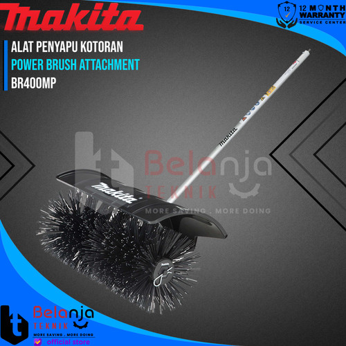 Makita Power Brush Attachment For DUX60 Alat Penyapu Kotoran BR400MP