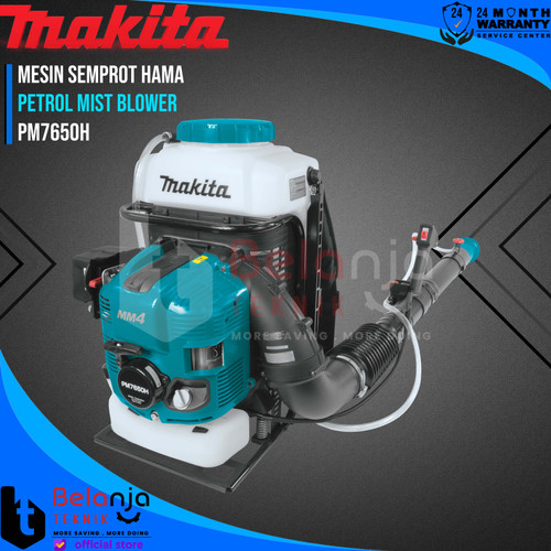 Makita Petrol Mist Blower PM 7650 H Mesin Semprot Embun Hama PM7650H