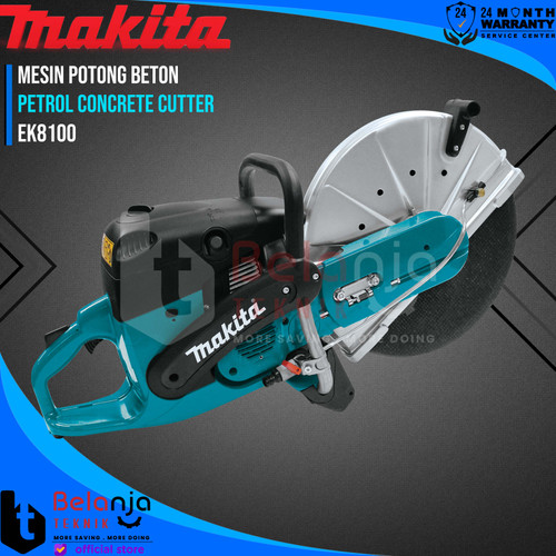 Makita Mesin Potong Beton EK8100 Petrol Concrete Cutter EK 8100 16 In